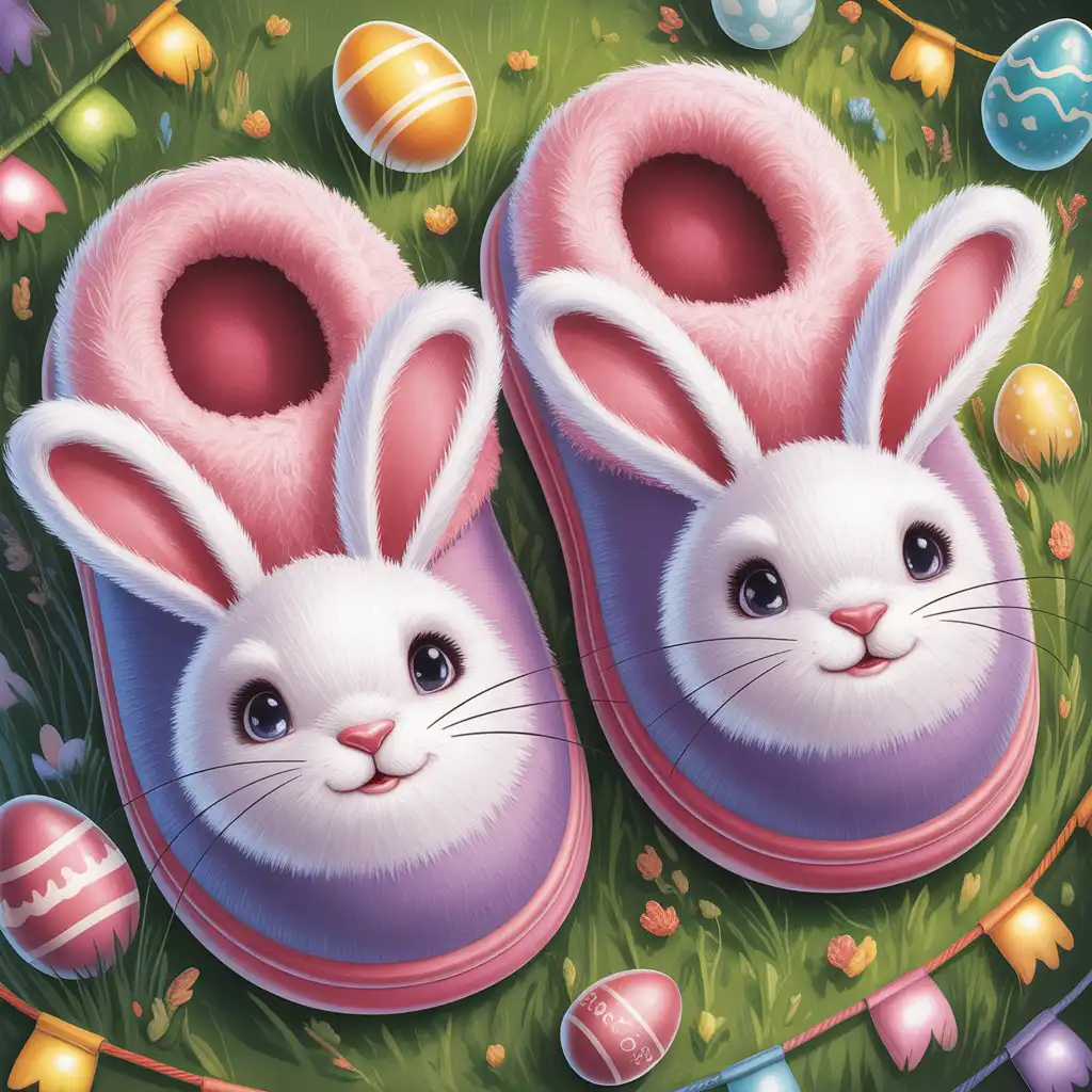 adorable bunny slippers reward