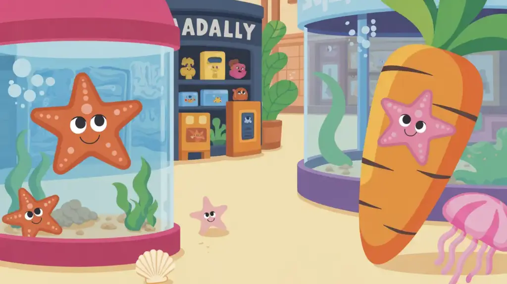 Starfish Hunt in Avatar World City Life