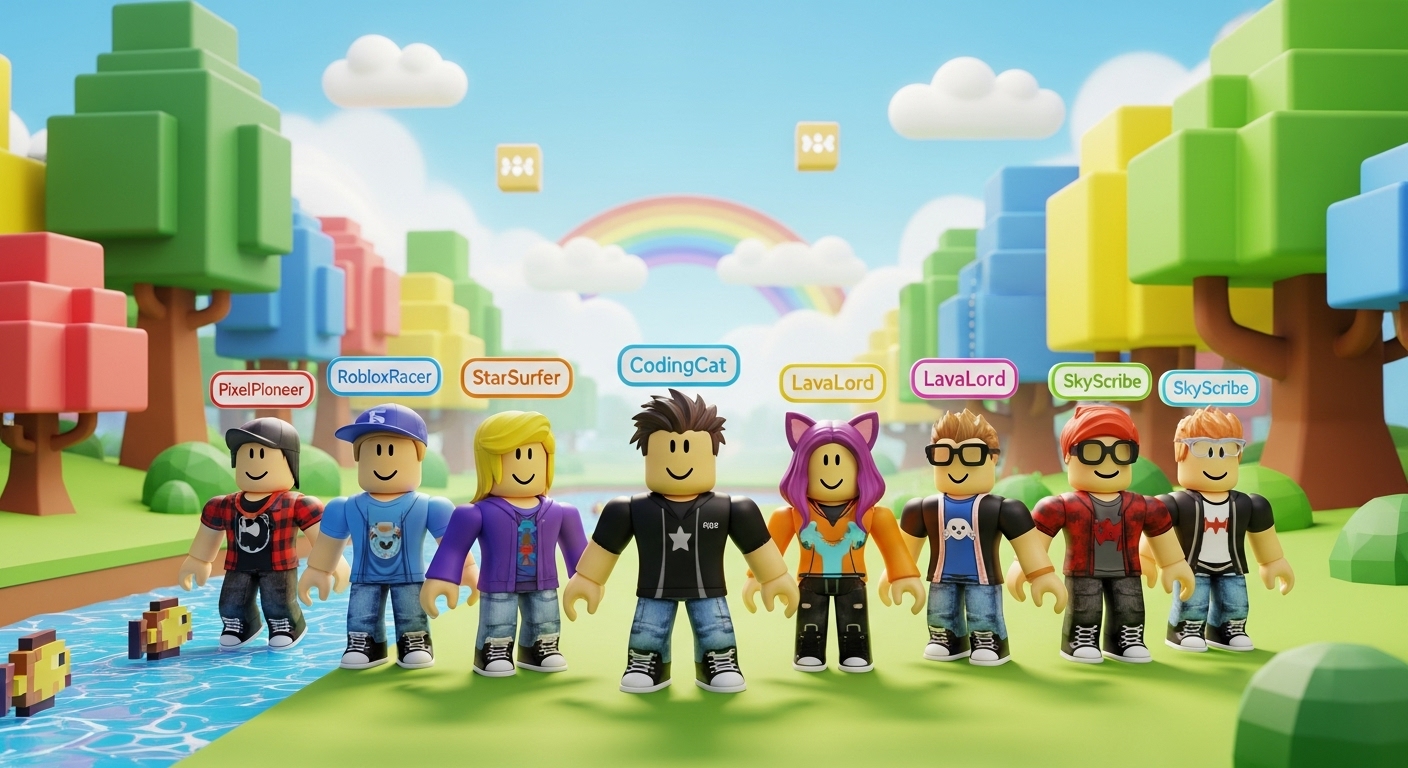 Roblox Username Generator – Create Cool, Cute & Unique Roblox Names